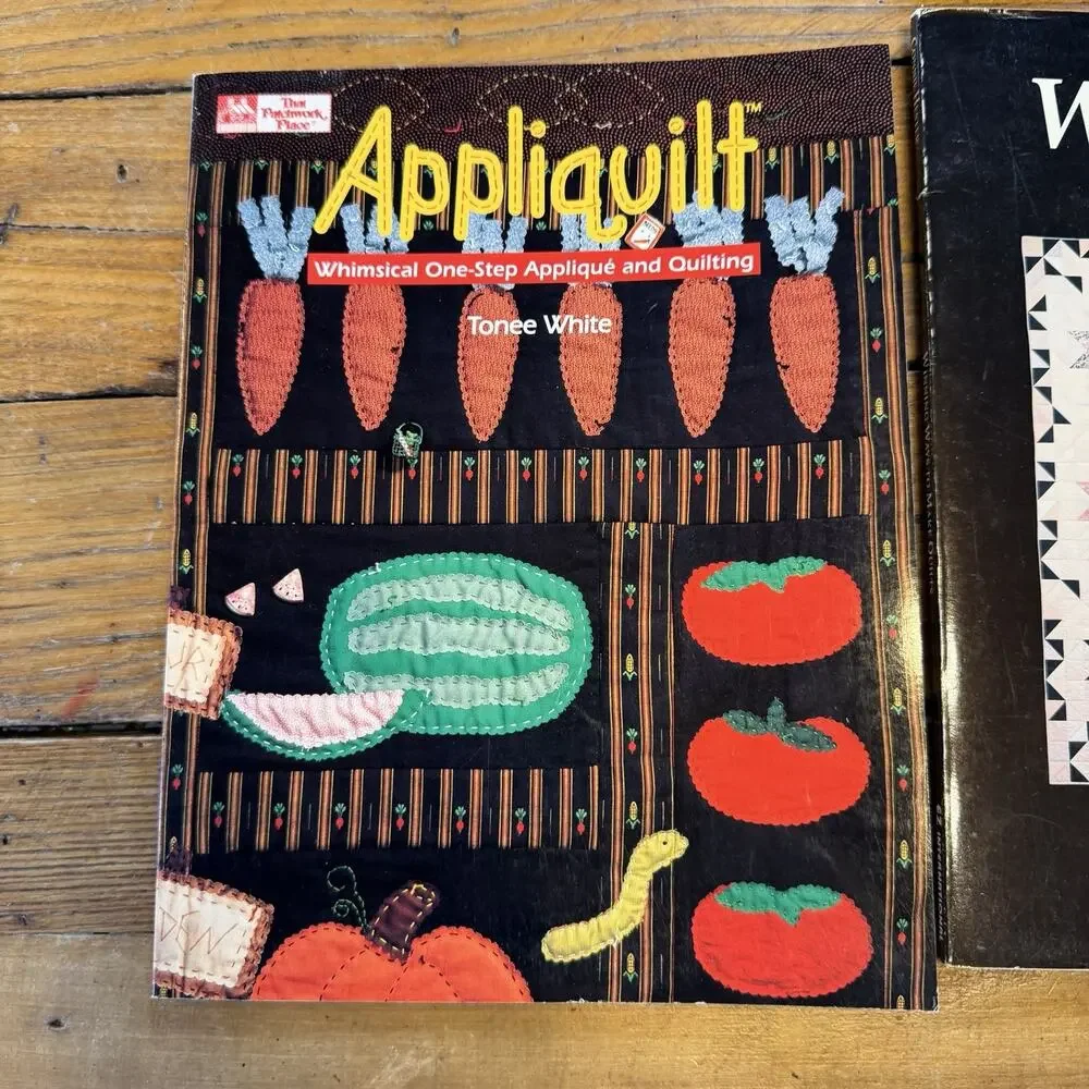 Lot 6 Quilting Books Bargello Applique Patchwork Patterns Judy Hopkins McCloskey